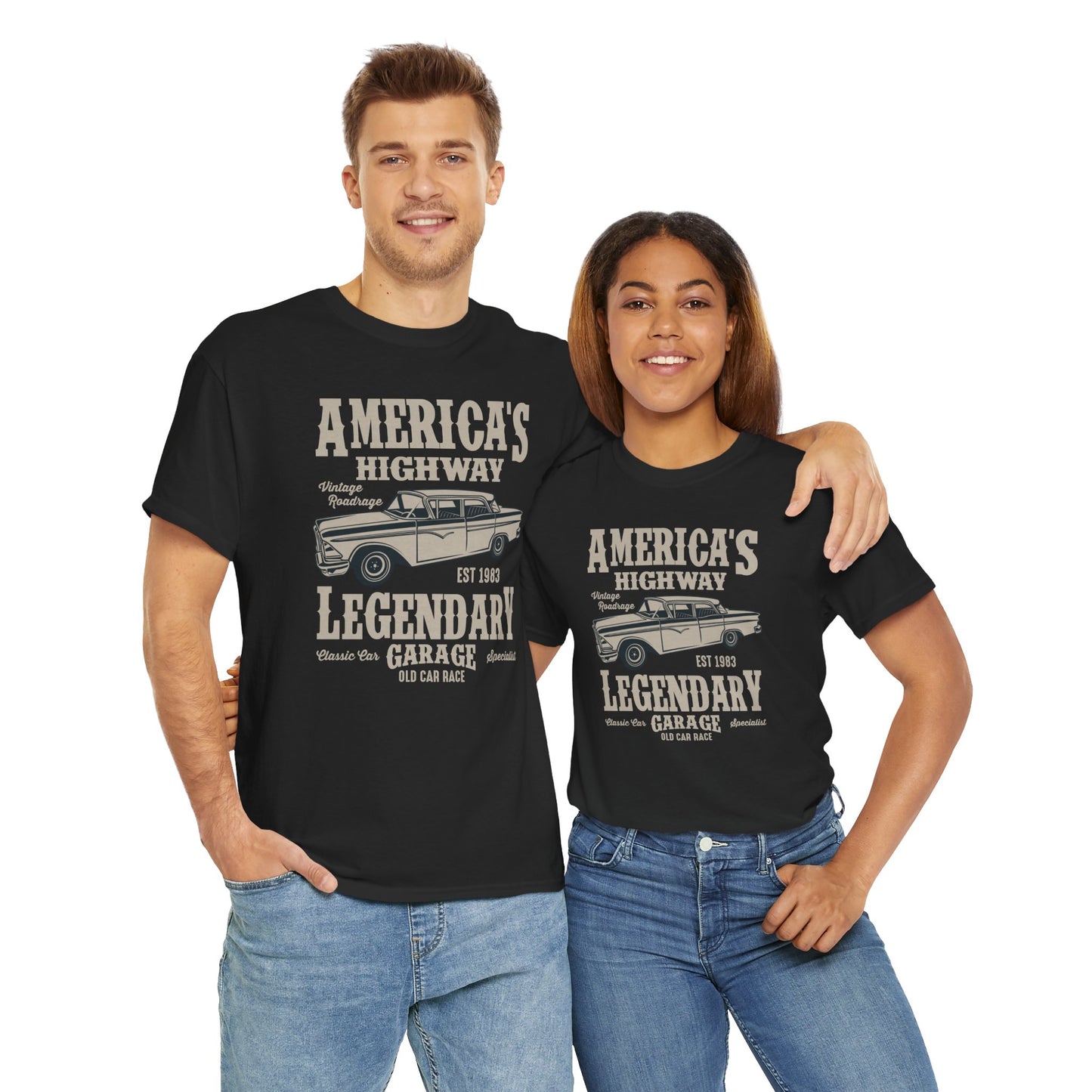 Casual Tee for Everyone - Unisex Heavy Cotton Tee